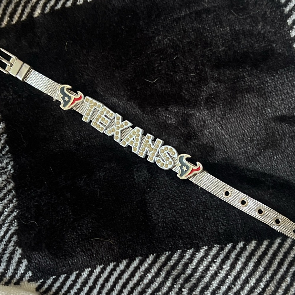Texans Rhinestone Belt - Picture 3 of 3